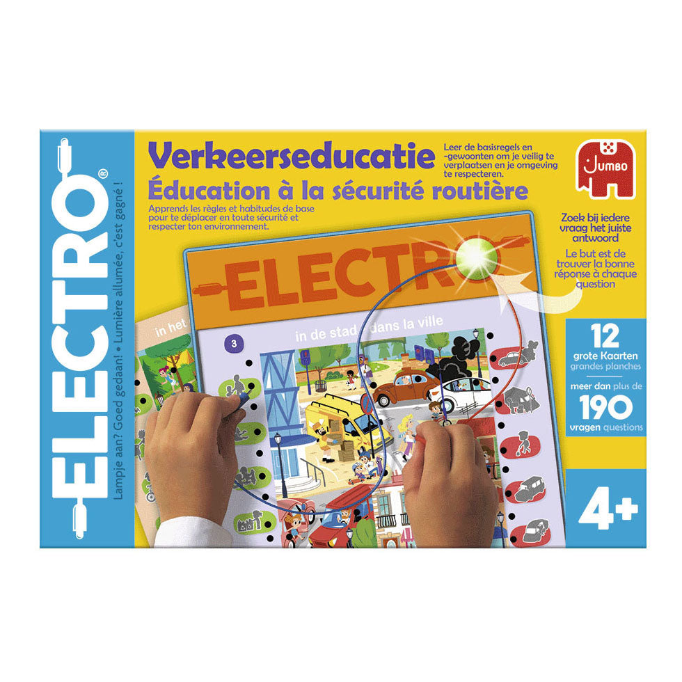 Juego educativo de tráfico electro jumbo.