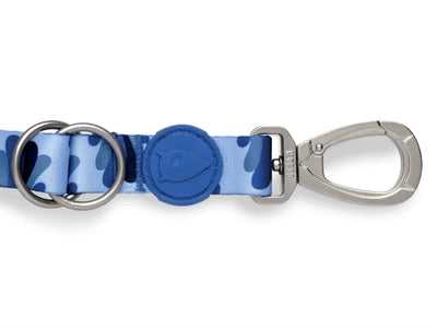 Correa para perros Morso ajustable azul reciclado splash