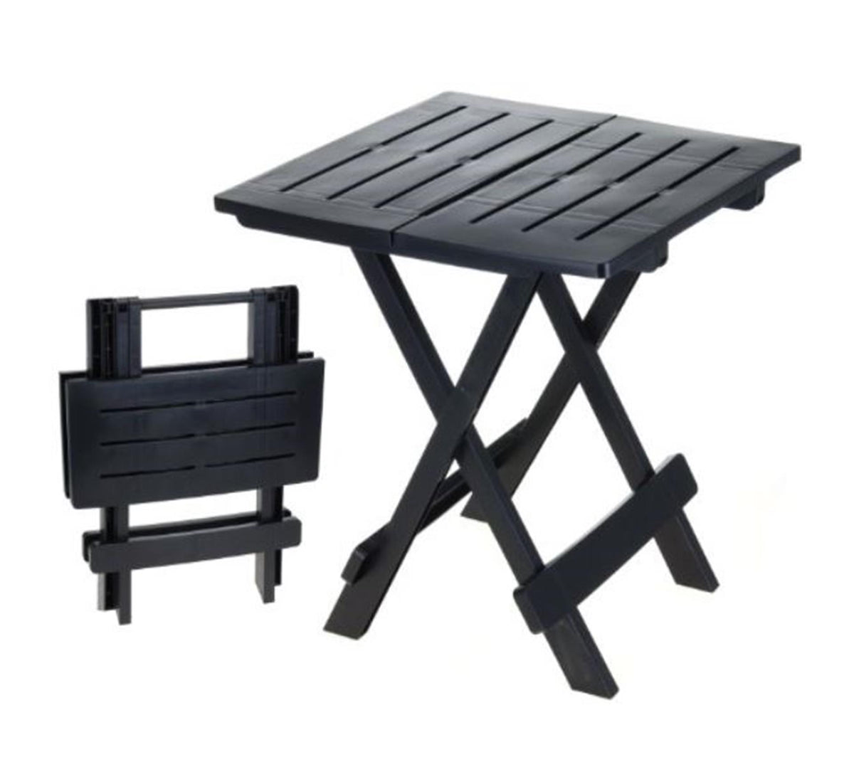 Mesa de camping de jardín profesional adige 45x43x50cm gris