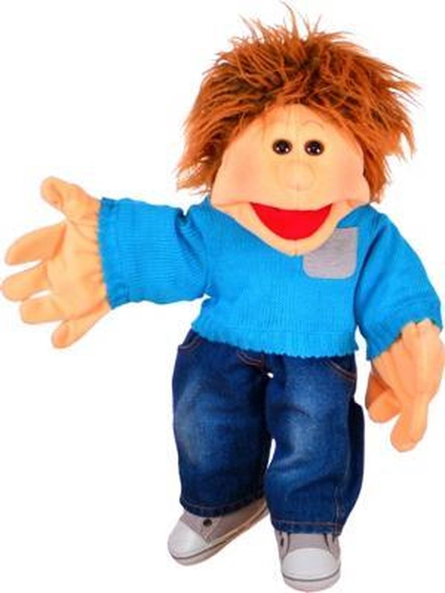 Marionetas vivas marioneta de mano jo - 45 cm