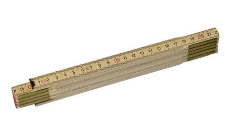 Herramientas manuales Stanley regla plegable de madera | 2m-15mm-0-35-455