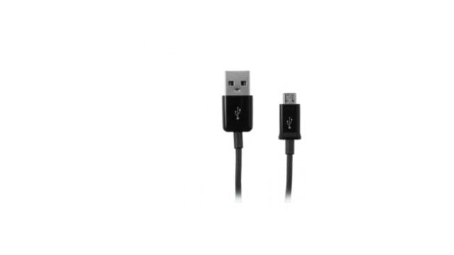 Cable de datos micro USB Samsung ecb-du4ebe negro