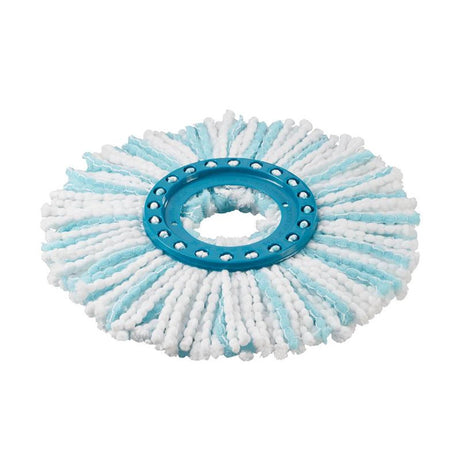Fregona de disco con cabezal de repuesto Leifheit clean twist - micro duo