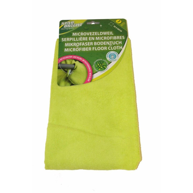 Fregona Starbright microfibra con velcro verde 50x60cm