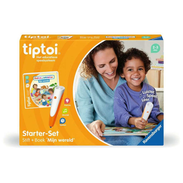 Ravensburger tiptoi® - my world - set de inicio - sistema de aprendizaje interactivo