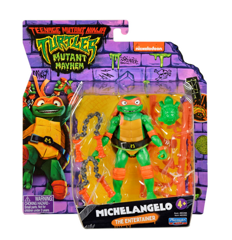 Tortugas ninjas mutantes adolescentes - figura básica michelangelo