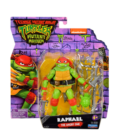 Tortugas ninjas mutantes adolescentes - figura básica rafael