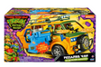 Boti adolescente mutante ninja tortugas pizza camioneta