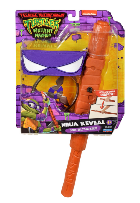 Tortugas ninjas mutantes adolescentes - donello transformando al personal de bo
