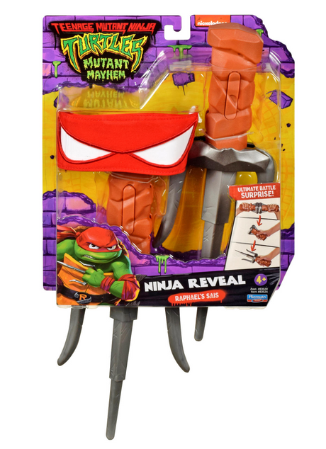 Tortugas ninjas mutantes adolescentes - raphael transforming sai