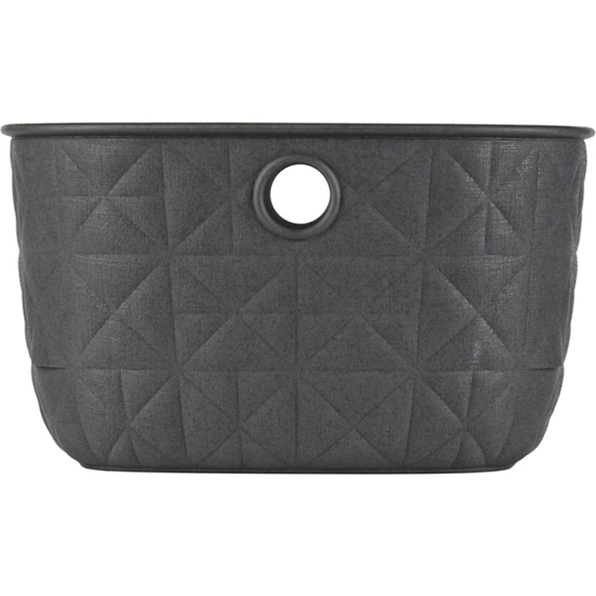 Cesta de almacenaje Curver softex xs - 3l antracita 19x19x11cm