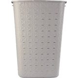 Cesto para la ropa sucia Curver softex con tapa 56l topo 42x31,6x60cm