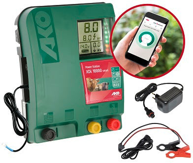 Productos Ako central eléctrica xdi 10000 dispositivo inteligente de cerca eléctrica de 12v