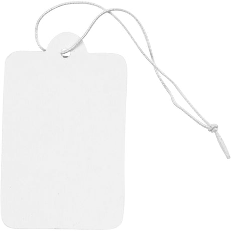Creativ Company etiquetas blancas 25x40 mm, 100 °.