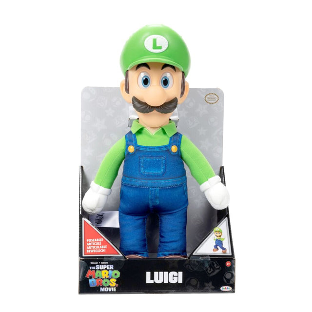 Peluche Super Mario Luigi 38 cm