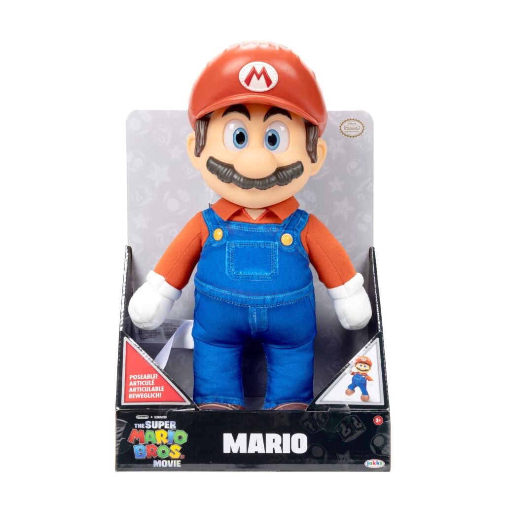 Peluche super mario mario 38 cm