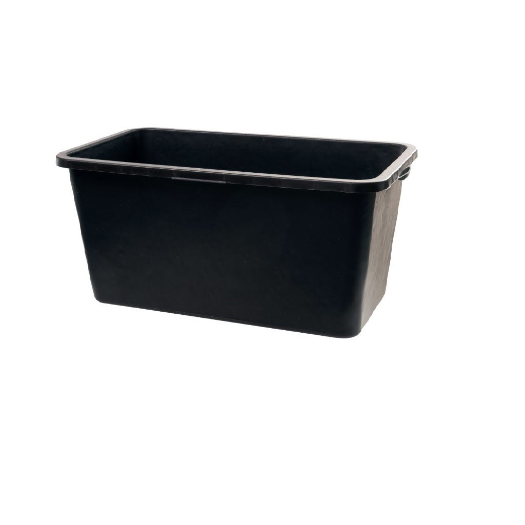 Productos tina de mortero rectangular negra 45l
