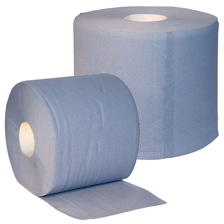 Productos papel de ubre papel limpiador 3 capas encolado azul 1000 hojas por 2 rollos