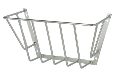 Estante para heno, estante de pared pequeño galvanizado.