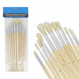 Productos juego de pinceles de pintor redondos 12 piezas
