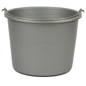 Productos cubo plastico redondo gris 20l