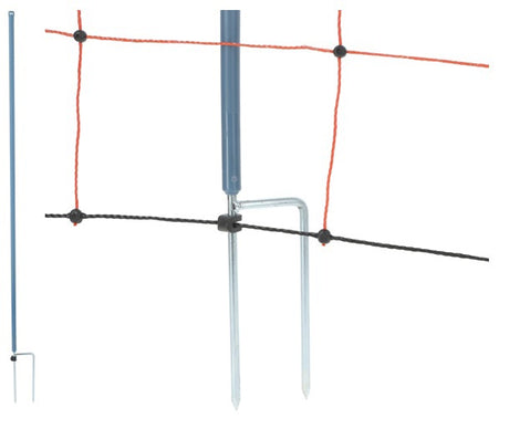 Productos Ako poste de repuesto para red para ovejas azul doble pasador 122cm