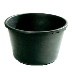 Productos tina de mortero redonda negra 90l
