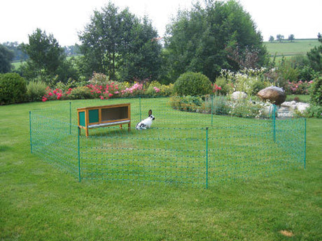 Productos Ako red para conejos 65 cm x 25 m de un solo pasador