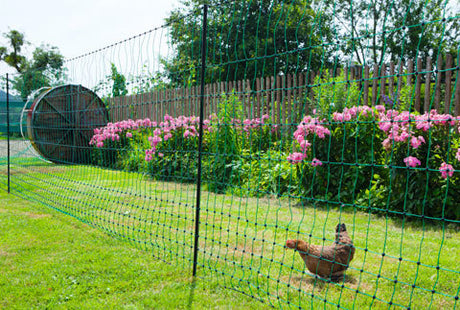 Ako productos red para pollos 106cm 50m un solo pin verde