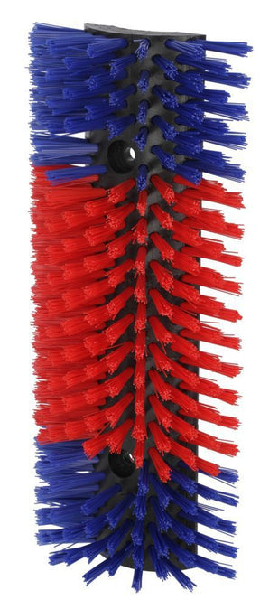 Productos cepillo para vacas semicircular cepillo para ganado azul rojo