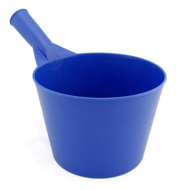 Cubos y cucharas para sauna.