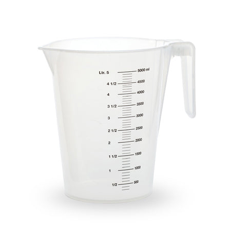 Abi productos vaso medidor de plástico 5 litros