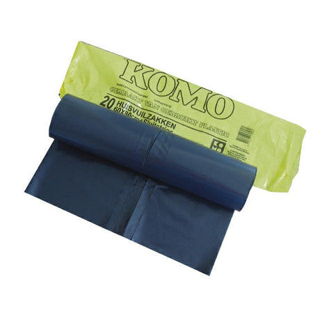 Corexx komo bolsas de basura 60l 20 piezas en rollo 60x80cm
