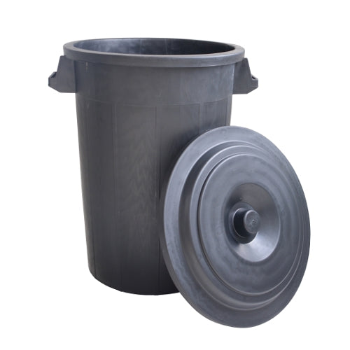Productos barril de alimentación kerbl con tapa 70 litros