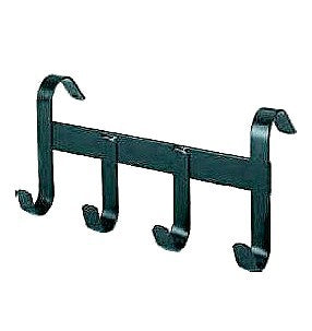 Porta presillas 4 ganchos negro