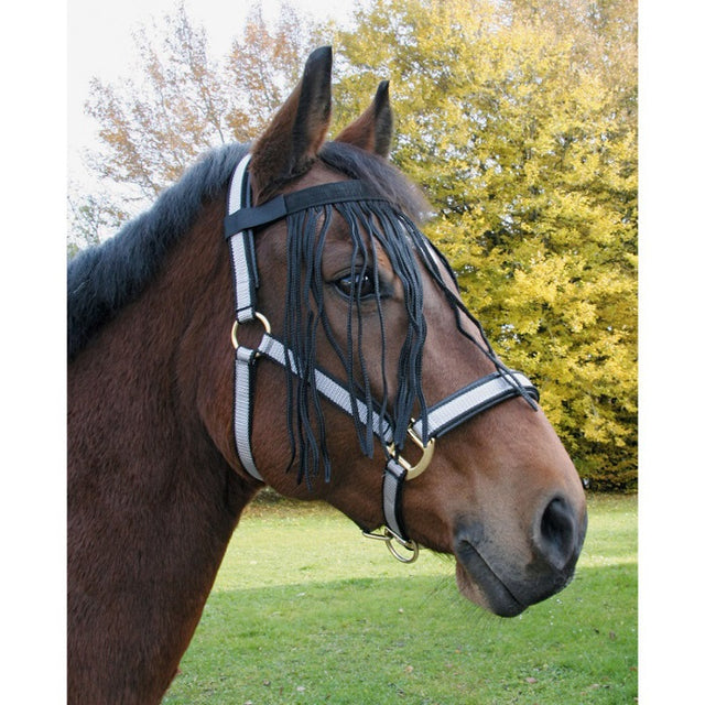 Productos frontalera mosca nylon cob negro