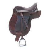 Productos sillín de iniciación haflinger 17 5 marrón
