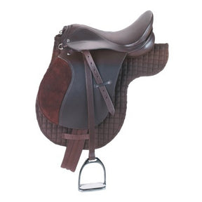 Productos sillín de iniciación haflinger 17 5 marrón