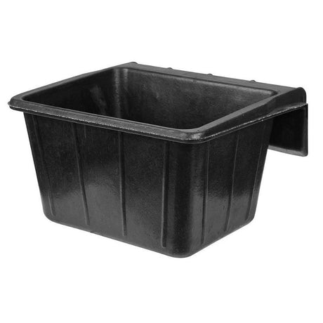 Cuenco colgante goma negro 25l