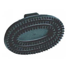 Productos cepillo para caballos ovalado junior negro con correa