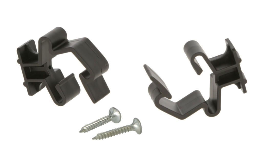 Juego de clips universales para poste en T de productos Ako