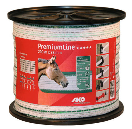 Productos Ako premiumline cinta de miedo blanco verde 38mm 200m