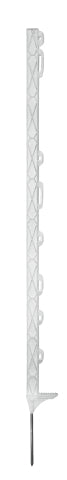 Productos Ako titan poste de plástico blanco 110 cm escalón de un solo pie 5 piezas