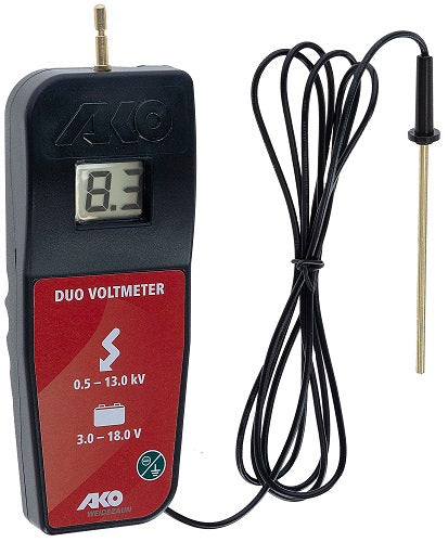 Voltímetro dúo digital de productos Ako