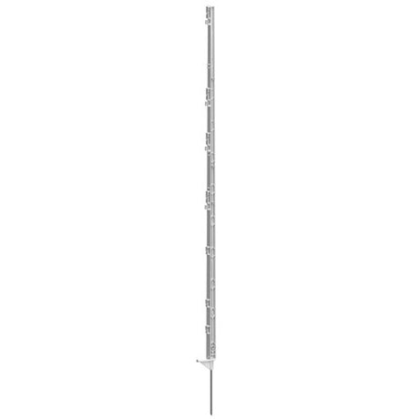 Ako productos poste de plástico clásico blanco 156cm 5 piezas