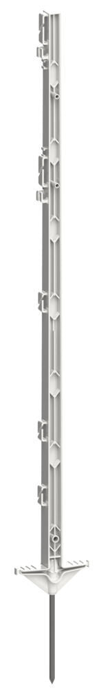 Ako productos experto poste de plástico blanco 105cm 5 piezas