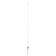 Ako productos poste redondo de plástico blanco 158cm con base 10 piezas