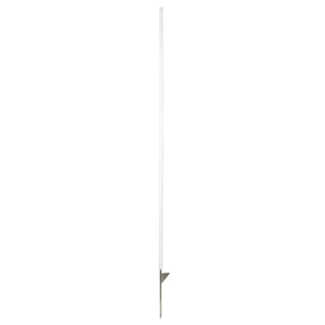 Ako productos poste redondo de plástico blanco 158cm con base 10 piezas