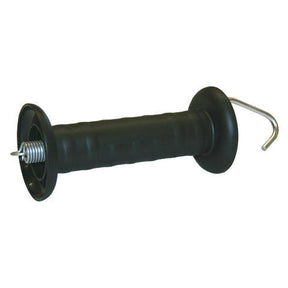 Manija de puerta con gancho negro productos Ako
