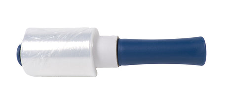 Desbobinador de productos para mini rollos de film estirable